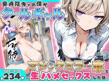童貞陰キャの僕がクールギャルとマジックミラー車で生ハメセックスした話 【d_760161】サークル：たむりん